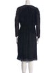 Max Mara Studio Wool Midi Length Dress