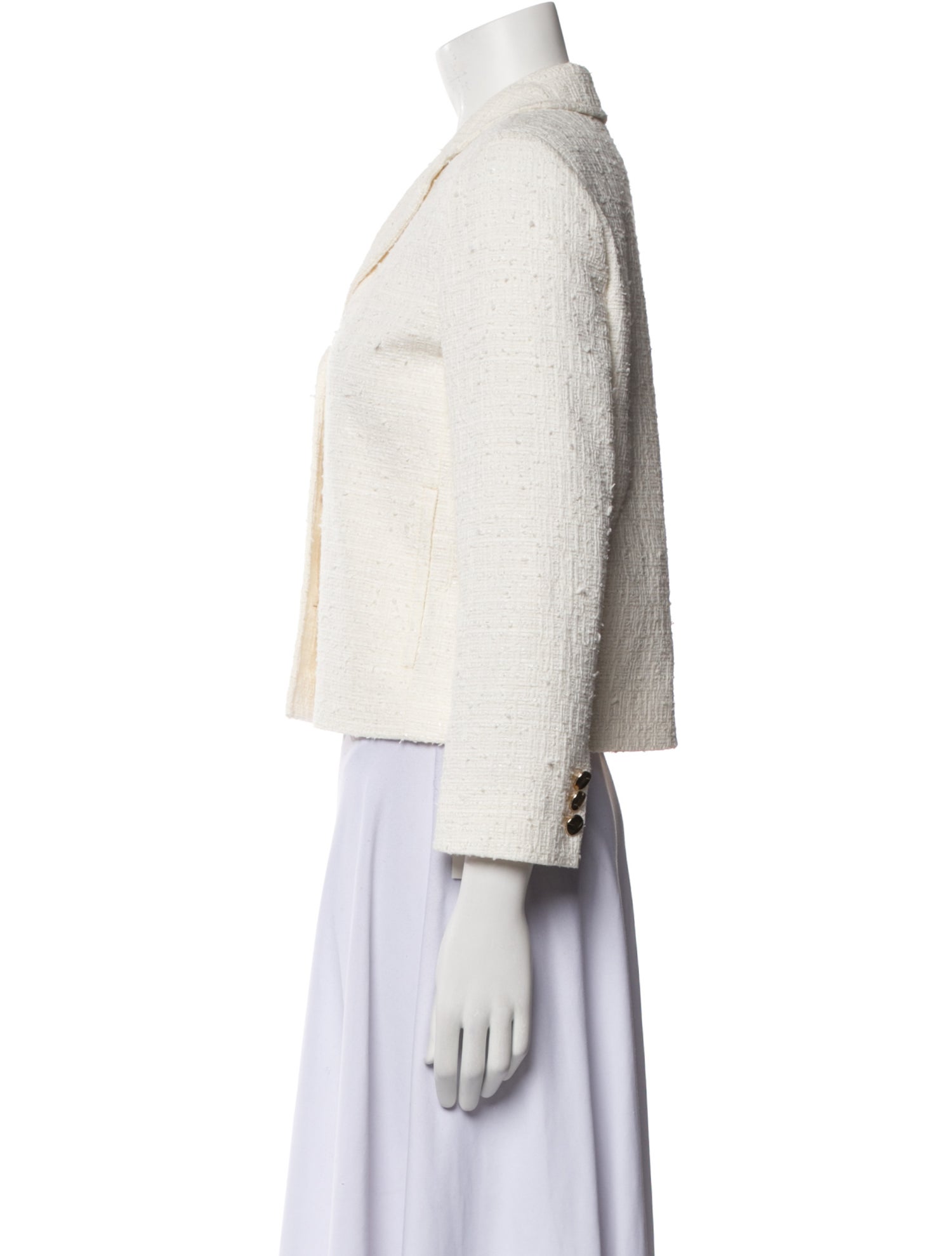 Max Mara Studio Tweed Pattern Blazer w/ Tags