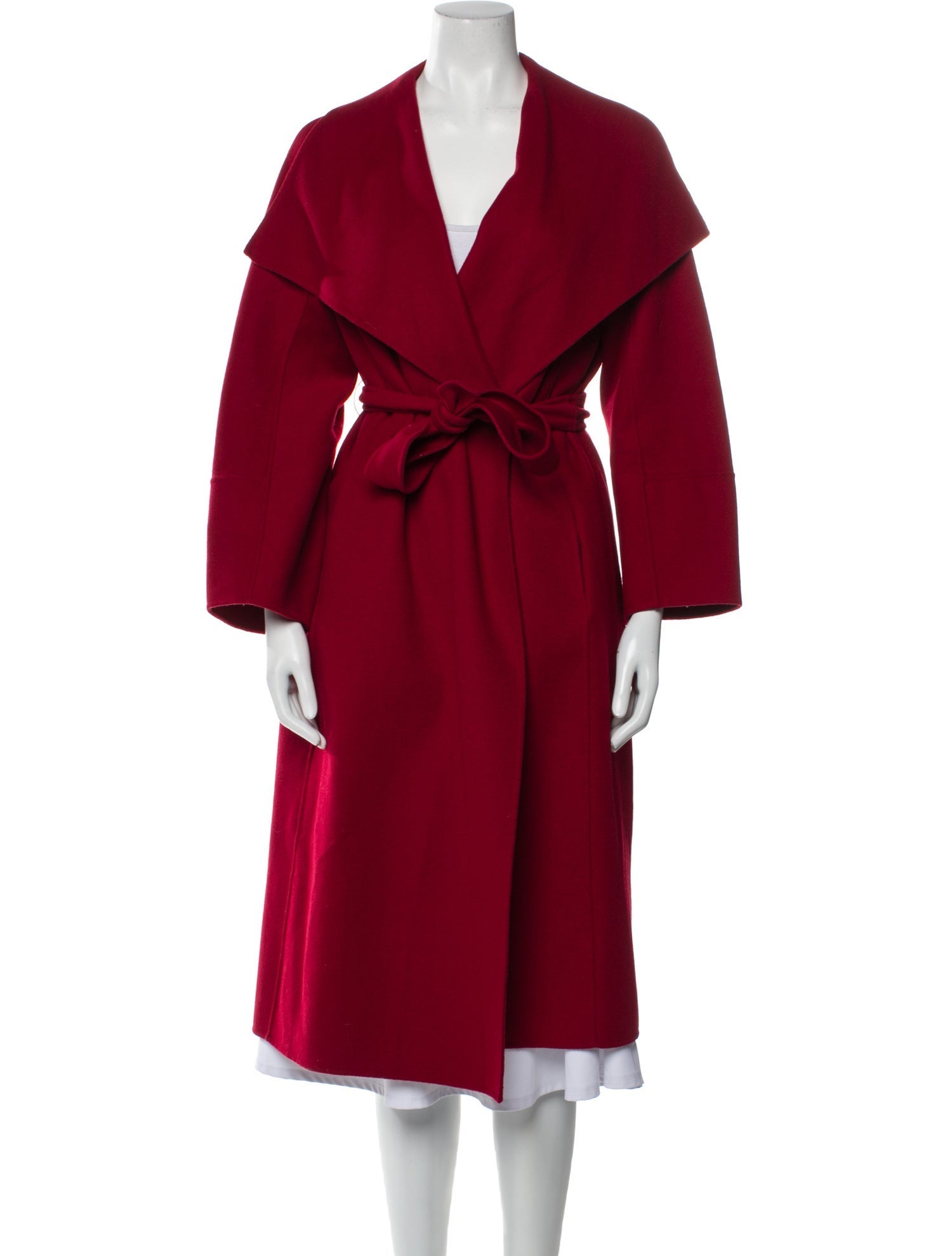 Max Mara Studio Virgin Wool Trench Coat