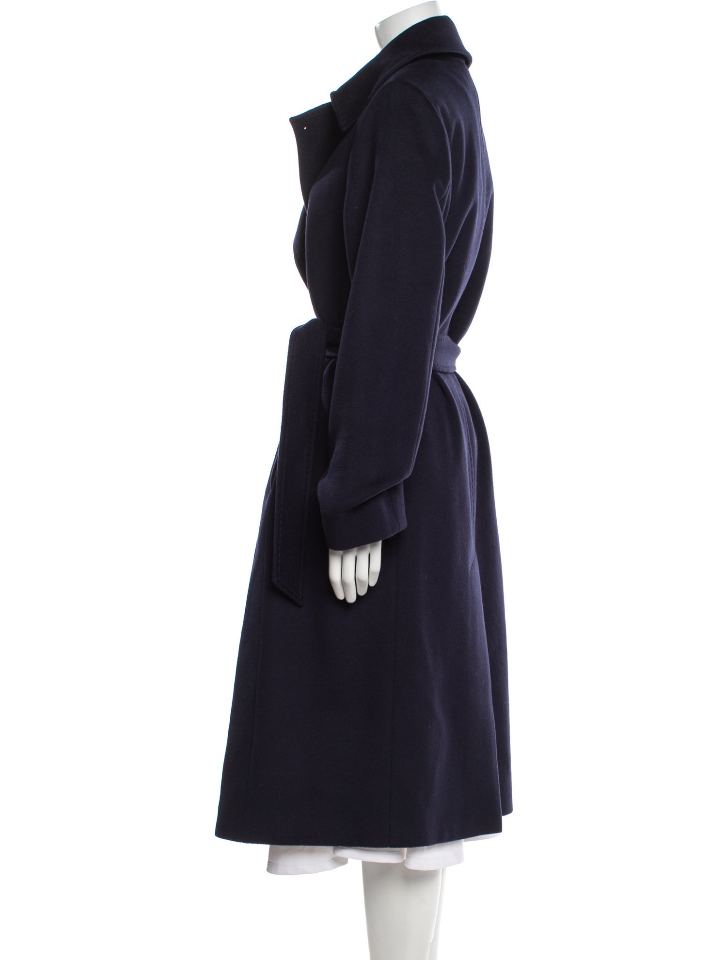 Max Mara Studio Virgin Wool Trench Coat