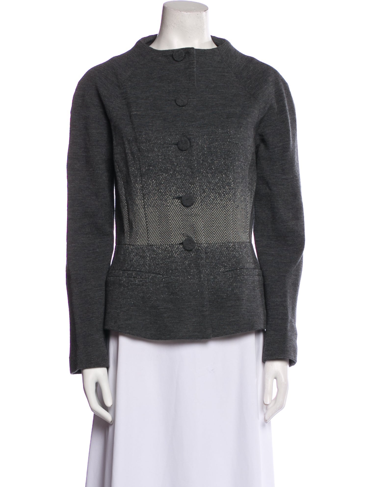 Max Mara Studio Tweed Pattern Evening Jacket