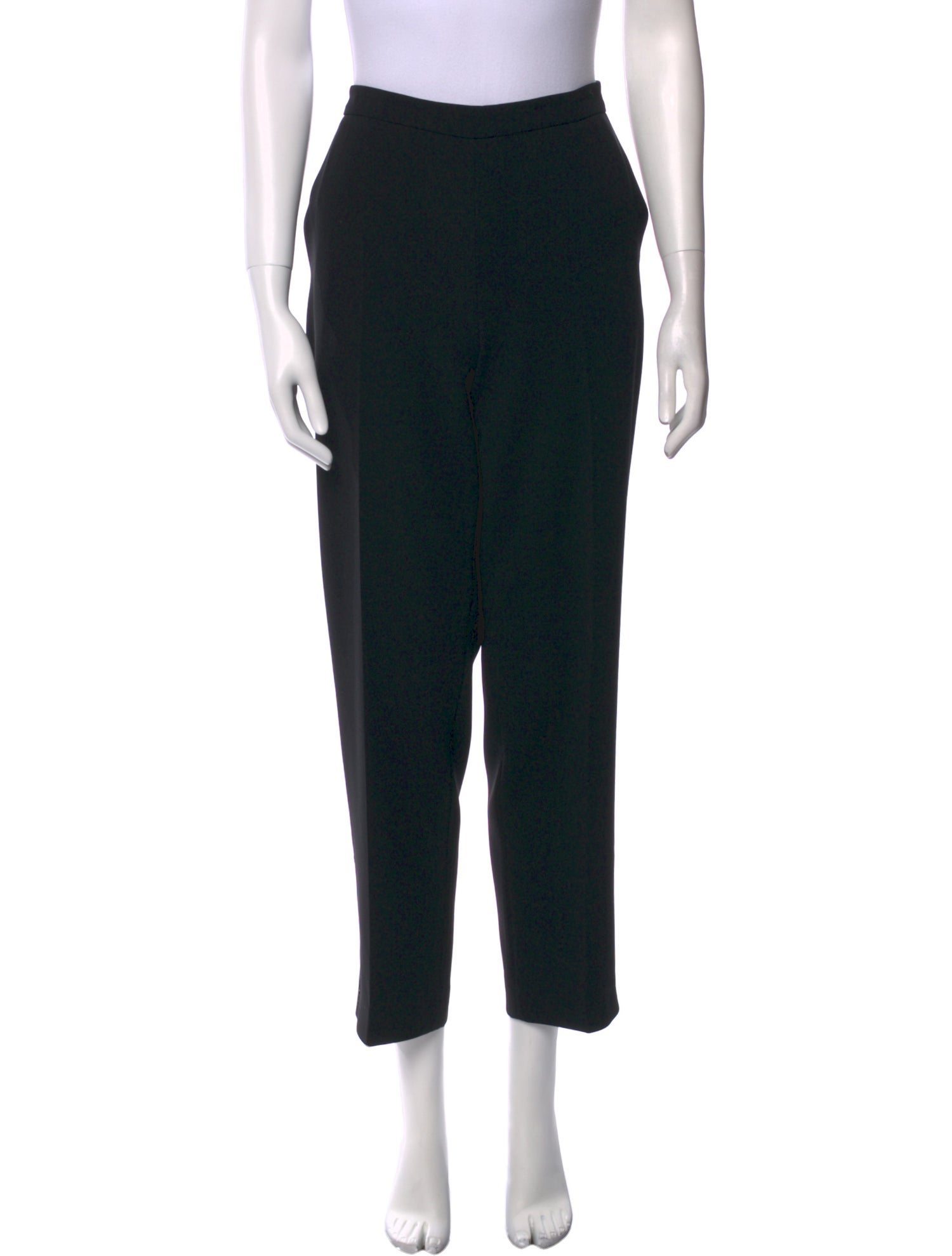 Max Mara Studio Virgin Wool Straight Leg Pants