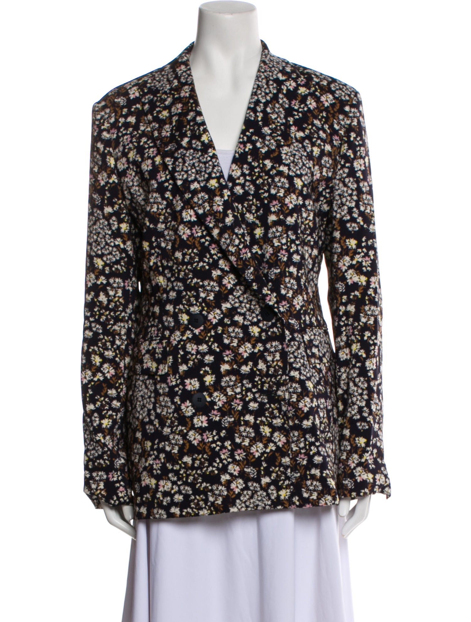 Max Mara Studio Printed Blazer