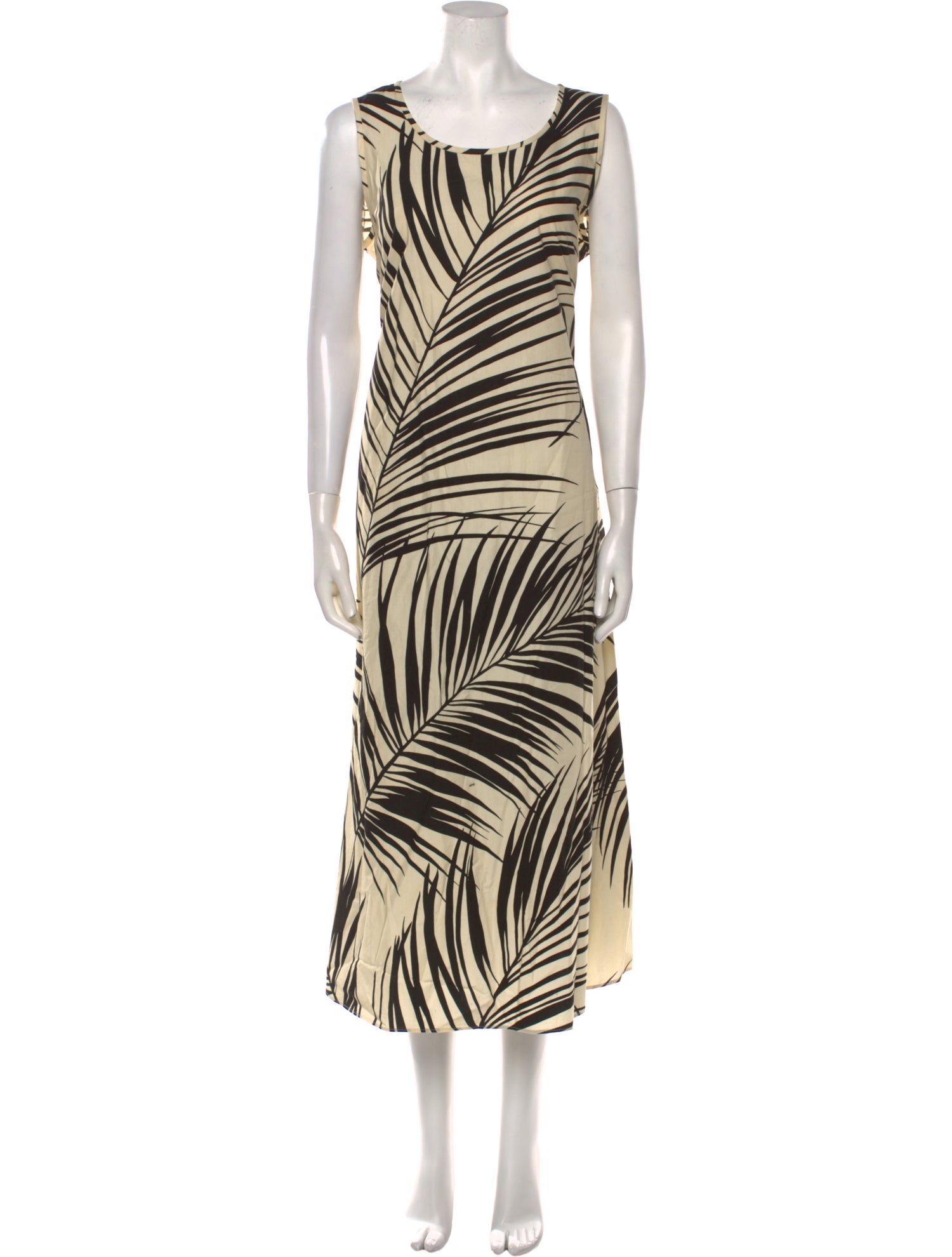 Max Mara Studio Printed Long Dress