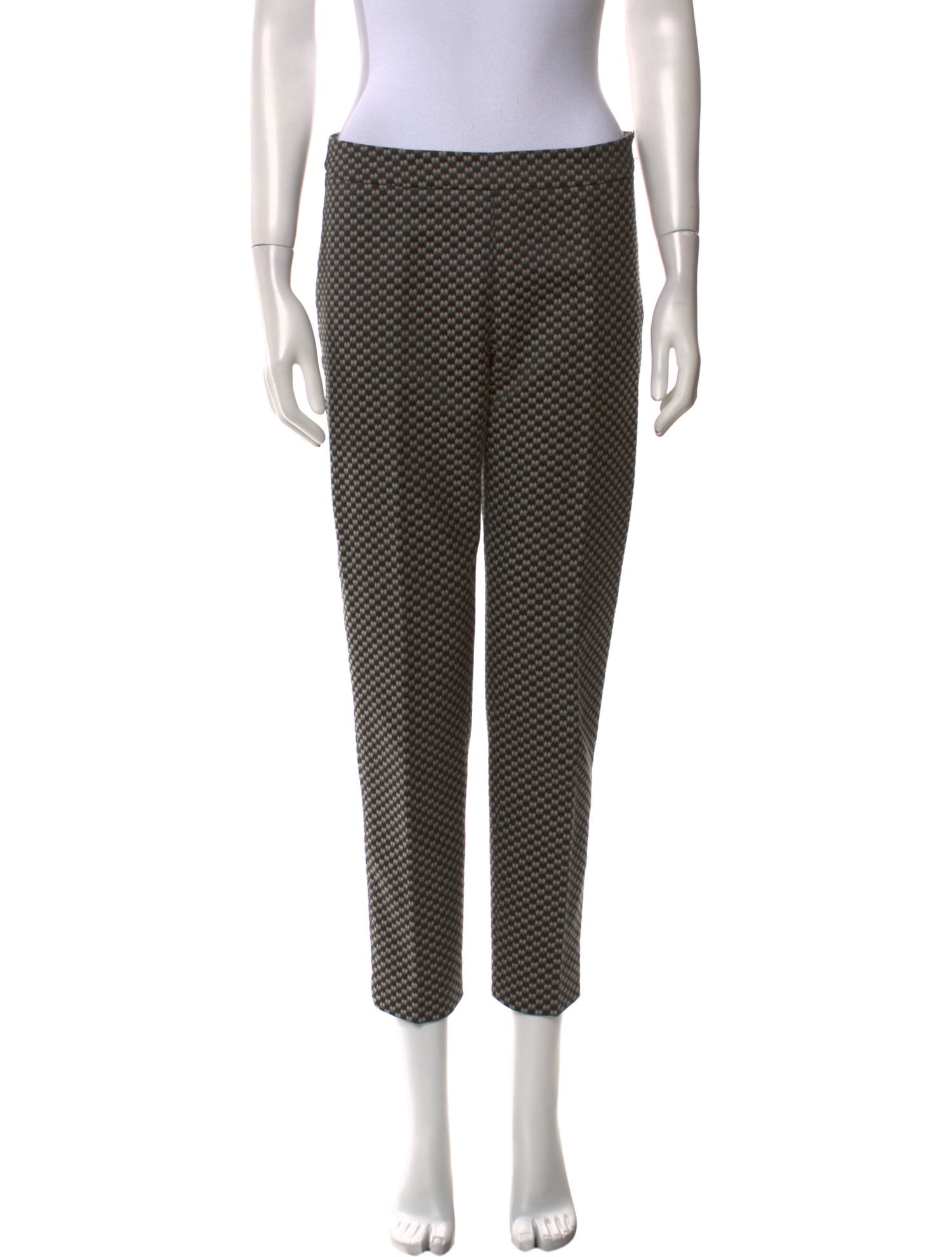Max Mara Studio Printed Straight Leg Pants