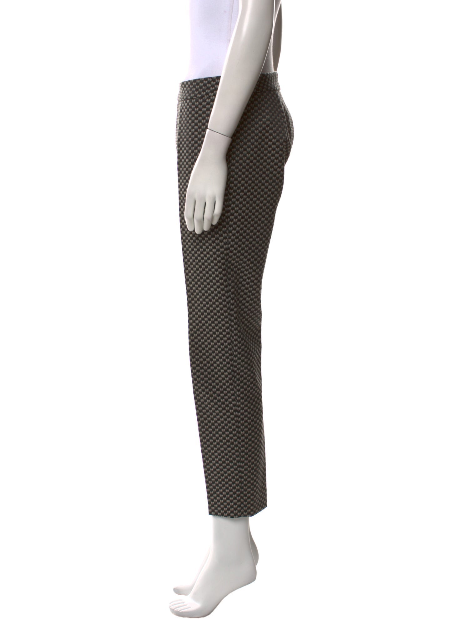 Max Mara Studio Printed Straight Leg Pants