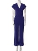 Max Mara Studio V-Neck Jumpsuit