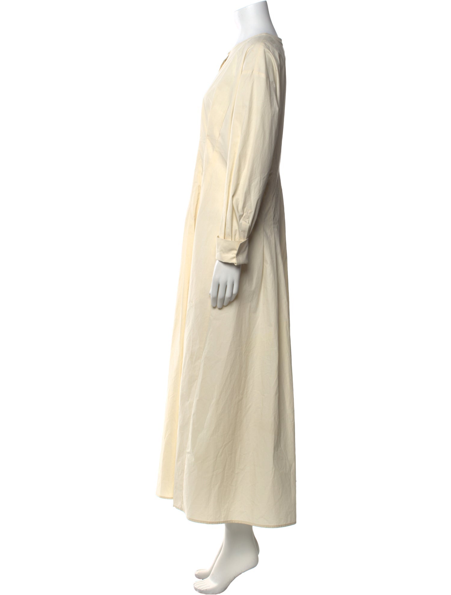 Max Mara Studio Crew Neck Long Dress
