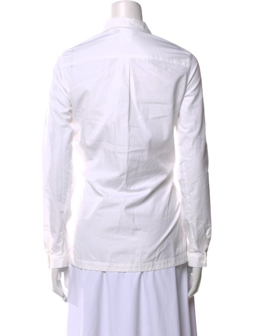 Max Mara Studio Long Sleeve Button-Up Top