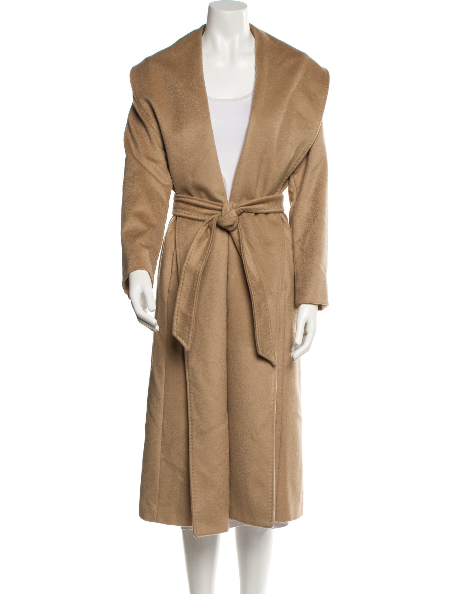 Max Mara Studio Virgin Wool Trench Coat