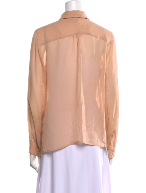 Max Mara Studio Long Sleeve Button-Up Top