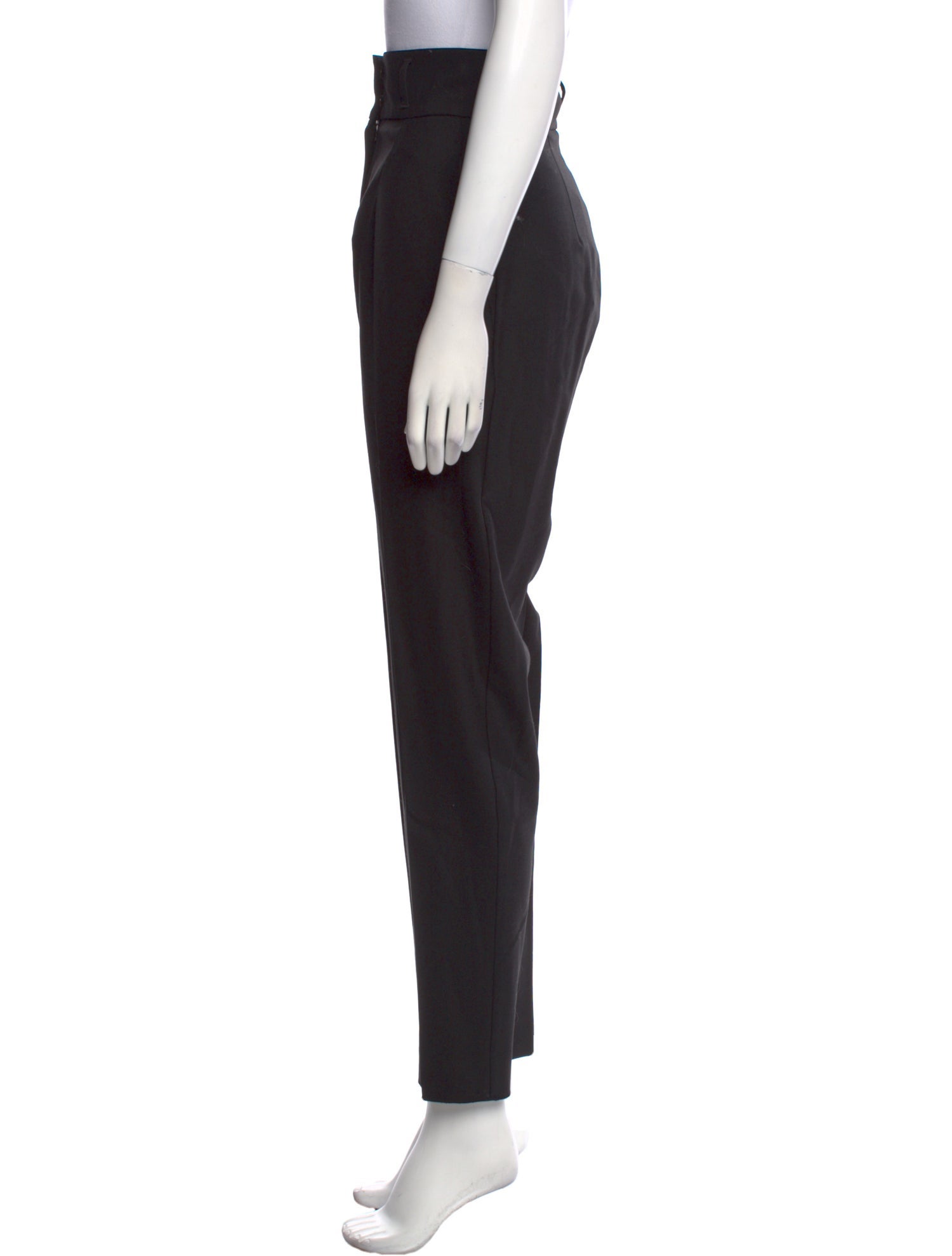 Max Mara Studio Virgin Wool Skinny Leg Pants