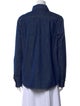 Max Mara Studio Long Sleeve Button-Up Top