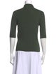 Max Mara Studio Turtleneck Three-Quarter Sleeve Top