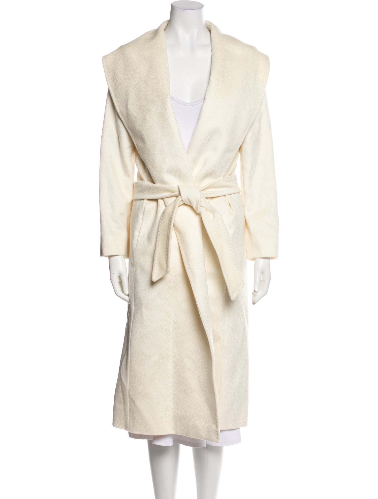 Max Mara Studio Virgin Wool Trench Coat