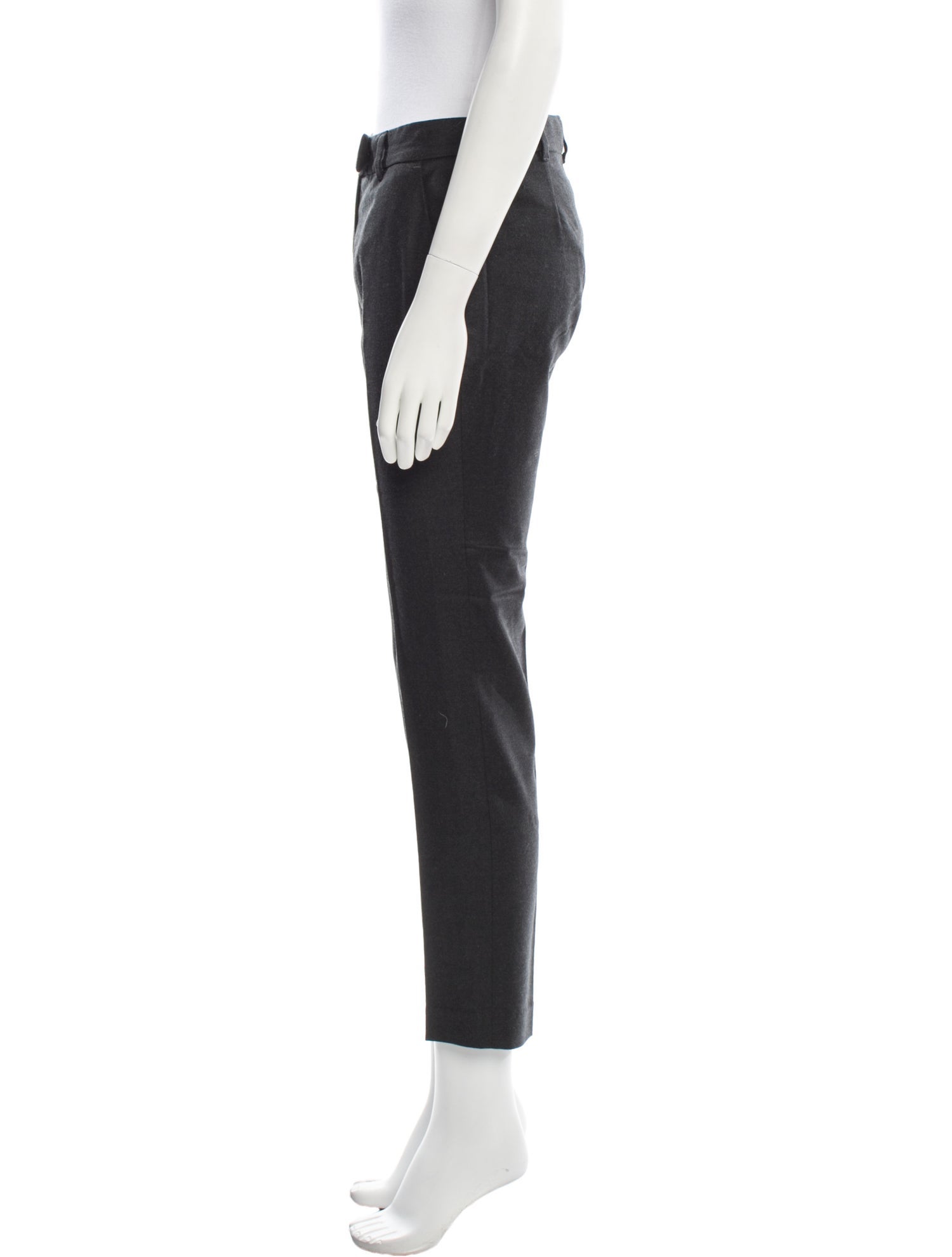 Max Mara Studio Virgin Wool Skinny Leg Pants