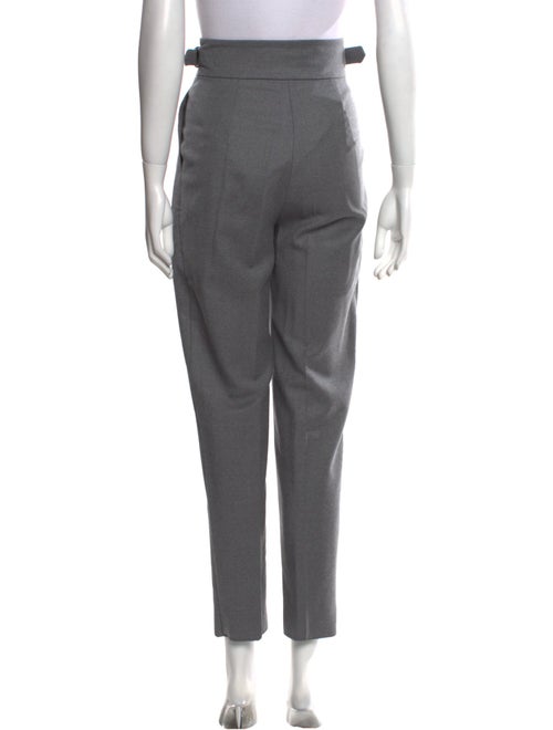 Max Mara Studio Virgin Wool Straight Leg Pants
