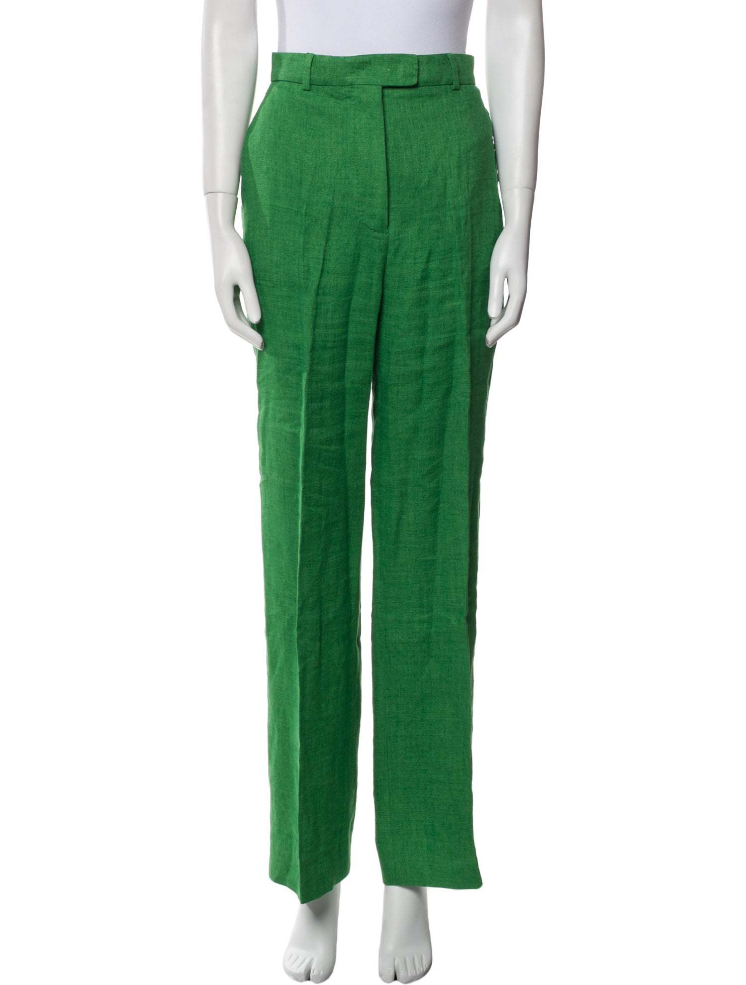 Max Mara Studio Linen Wide Leg Pants