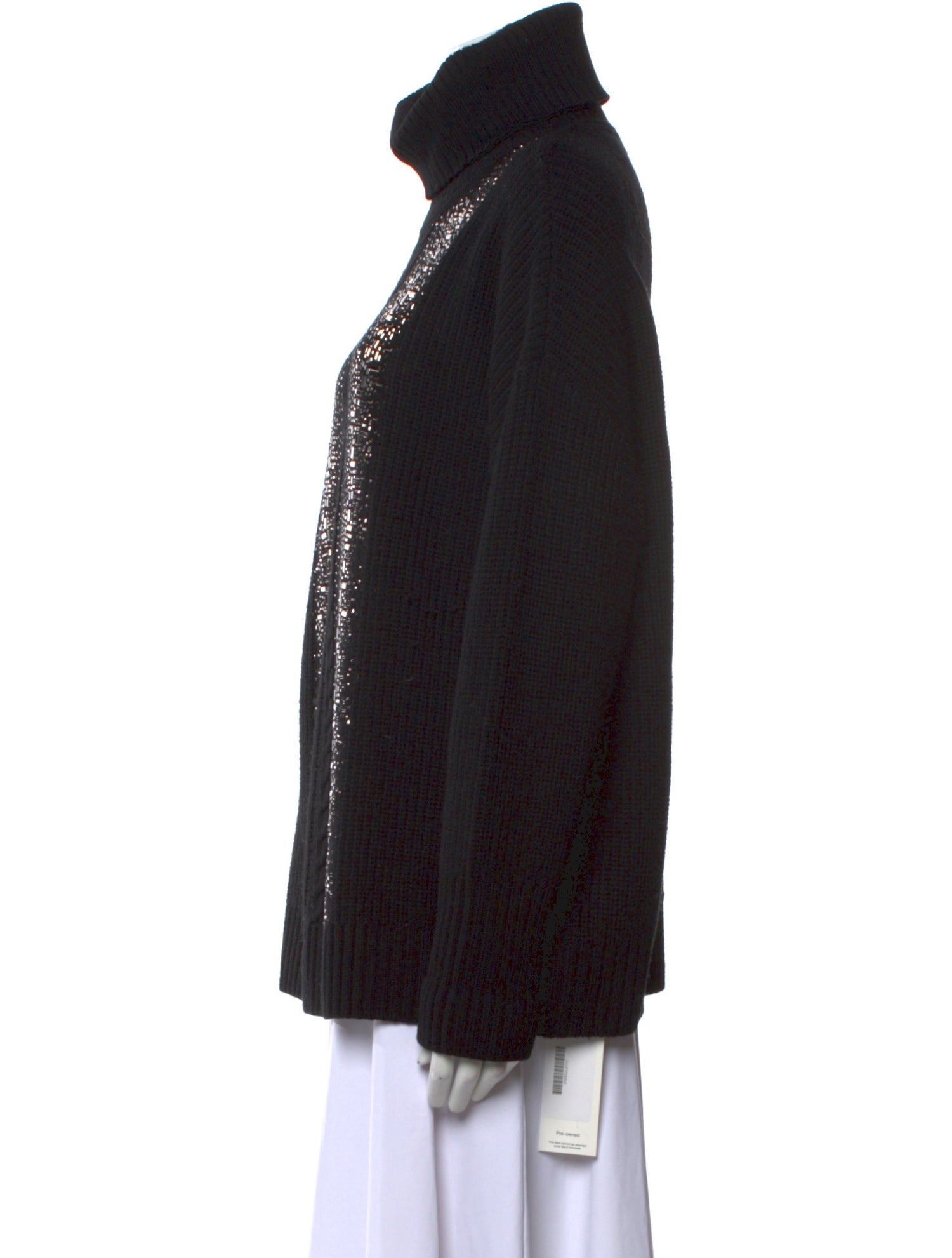 Max Mara Studio Virgin Wool Turtleneck Sweater