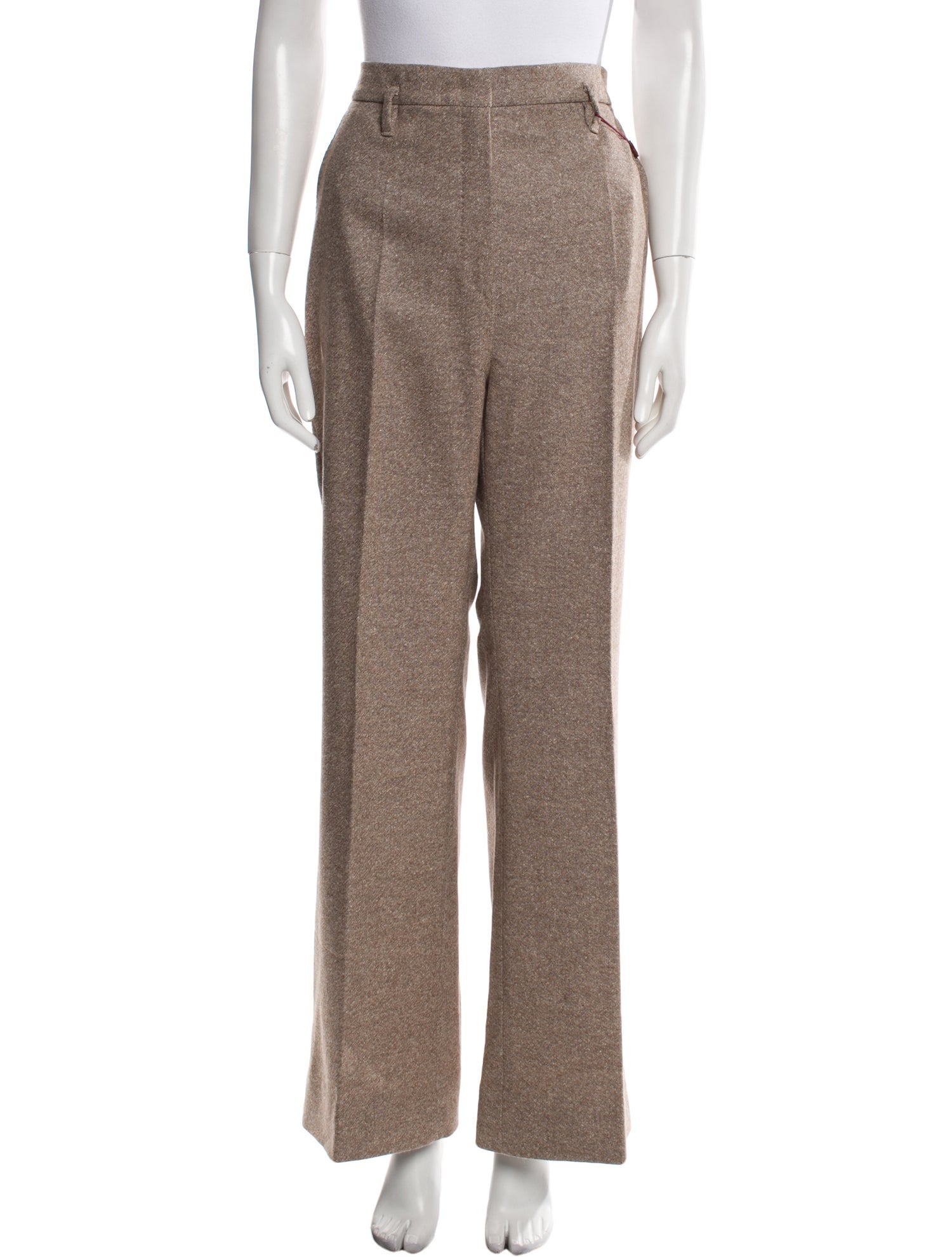 Max Mara Studio Virgin Wool Wide Leg Pants w/ Tags