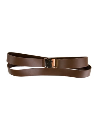 Max Mara Studio Leather Belt