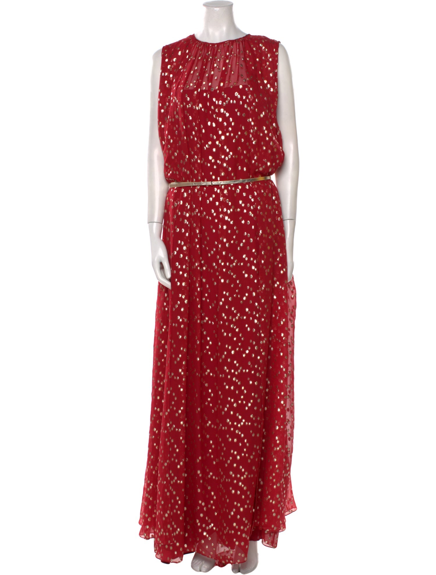 Max Mara Studio Silk Long Dress