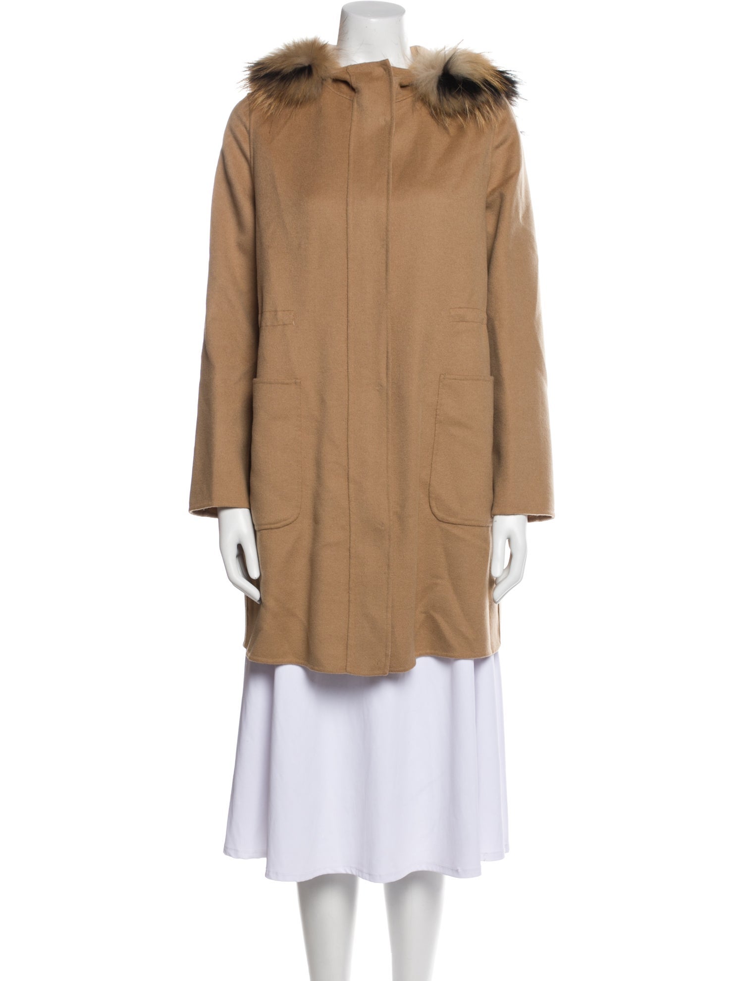 Max Mara Studio Virgin Wool Parka