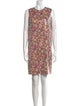 Max Mara Studio Floral Print Mini Dress