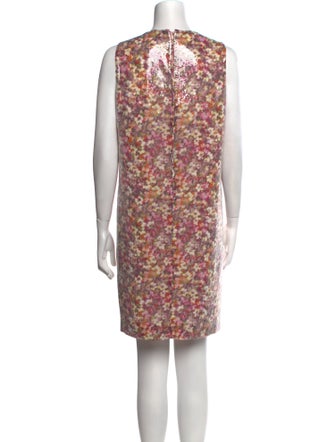 Max Mara Studio Floral Print Mini Dress
