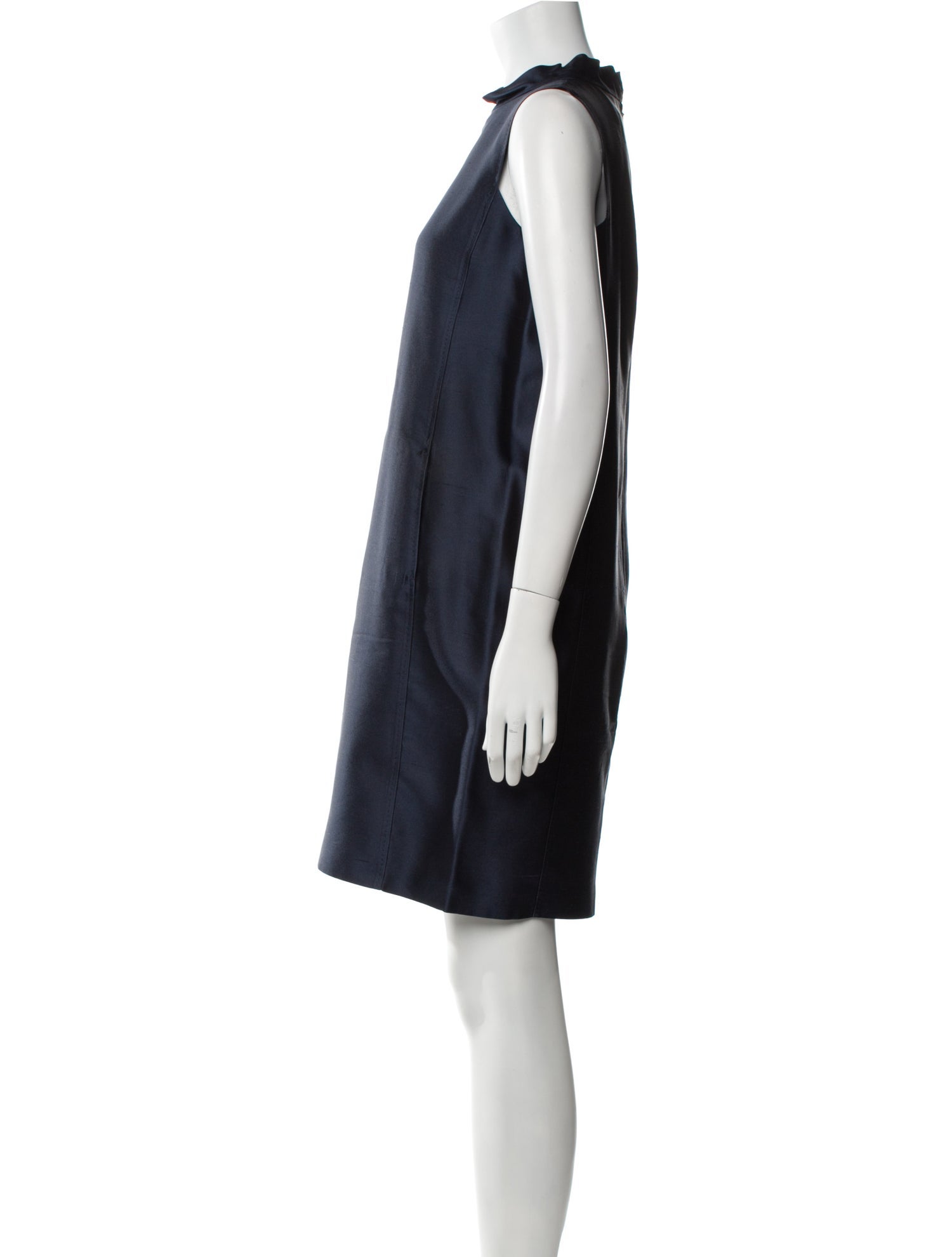 Max Mara Studio Cowl Neck Mini Dress