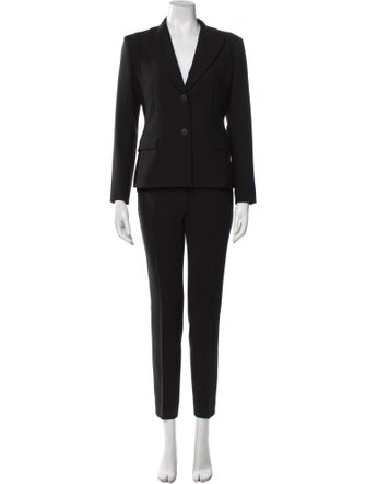 Max Mara Studio Virgin Wool Pant Set