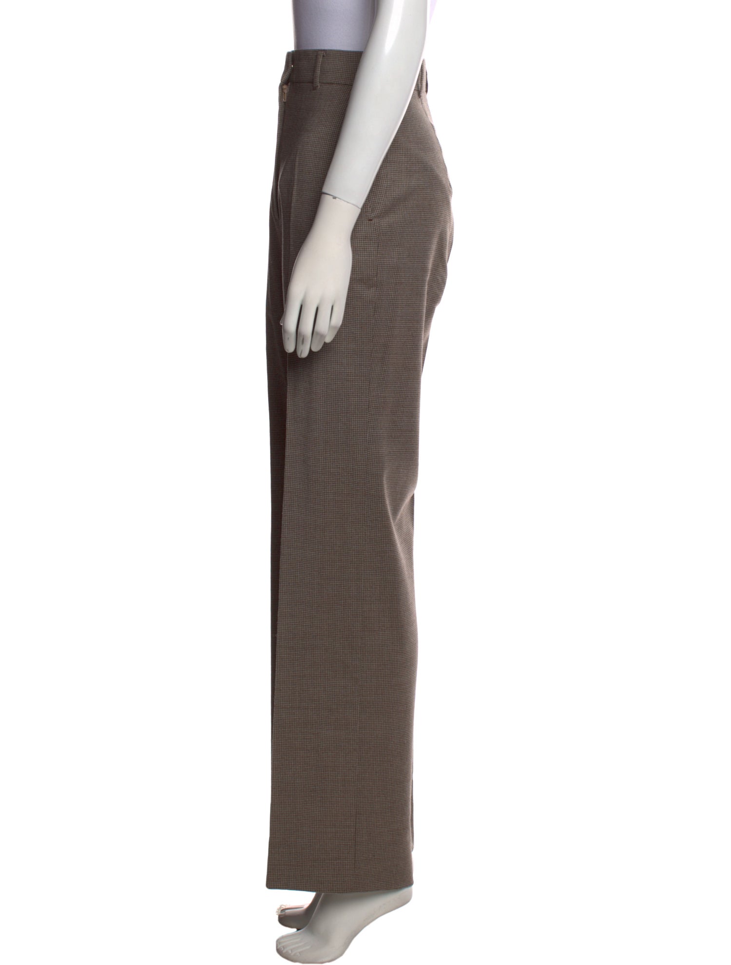 Max Mara Studio Virgin Wool Wide Leg Pants