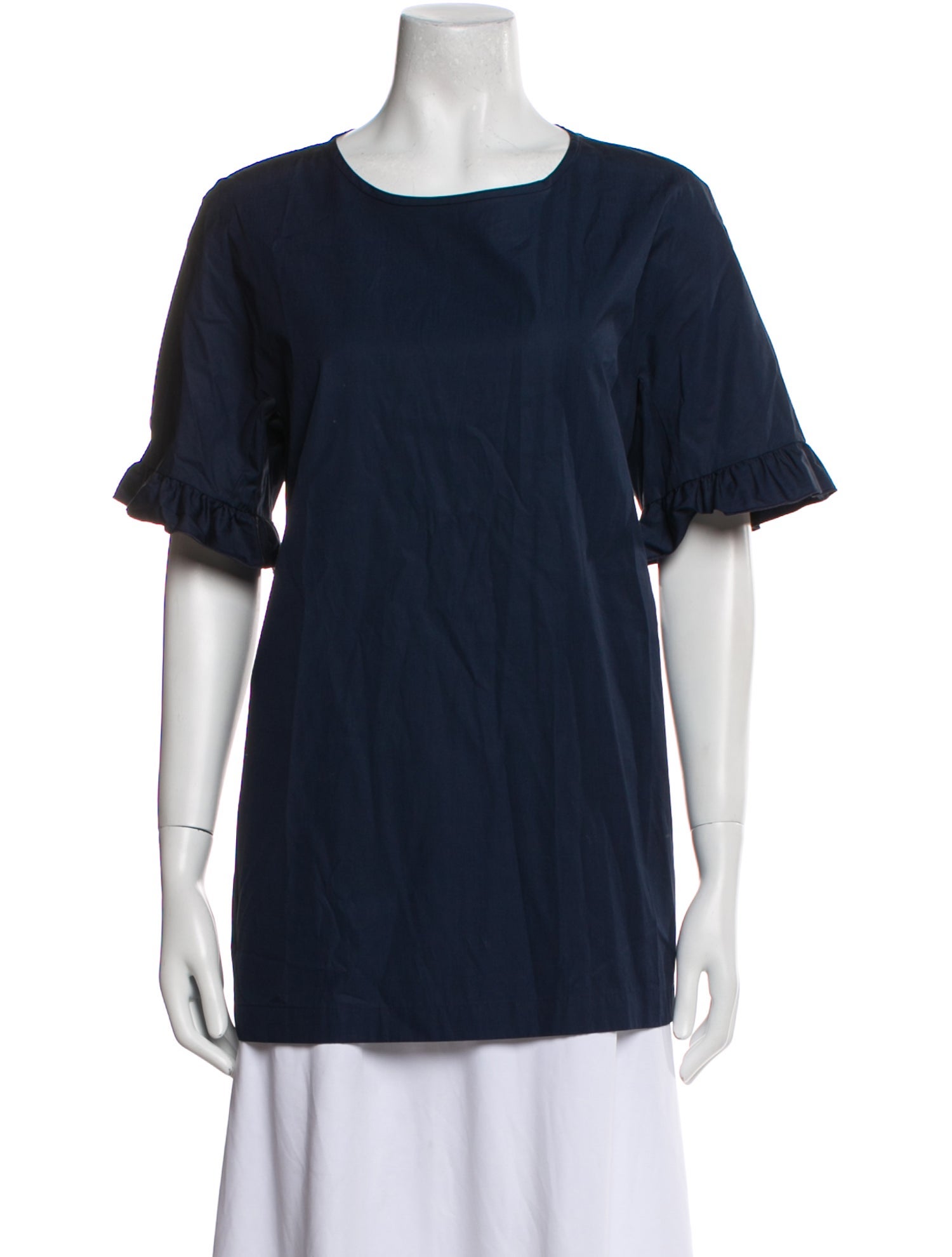 Max Mara Studio Scoop Neck Short Sleeve T-Shirt w/ Tags