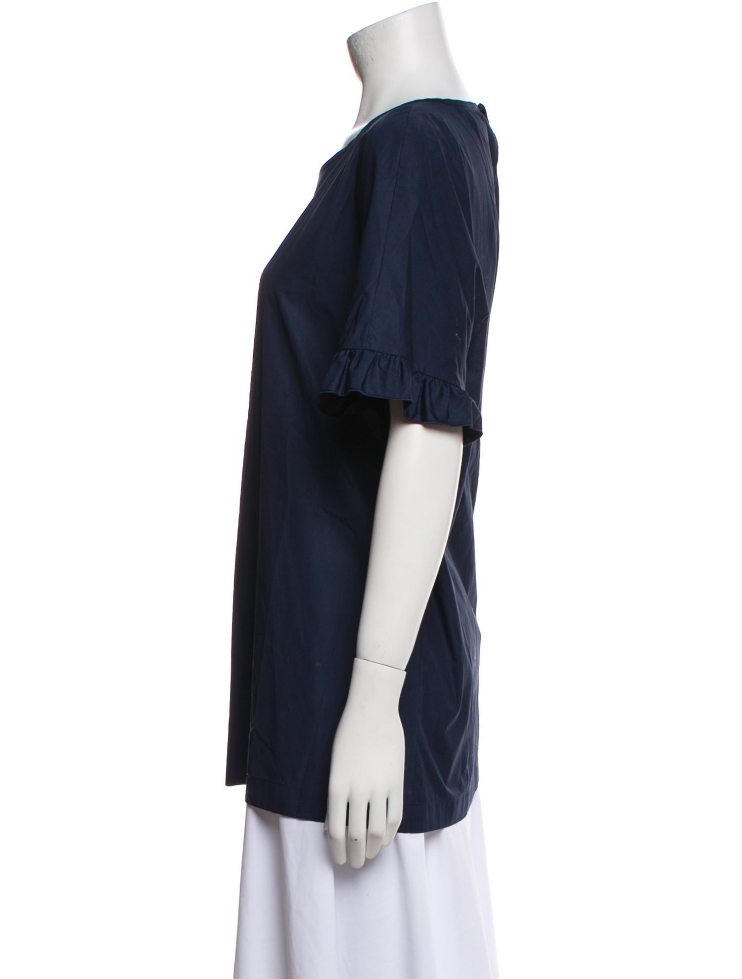 Max Mara Studio Scoop Neck Short Sleeve T-Shirt w/ Tags