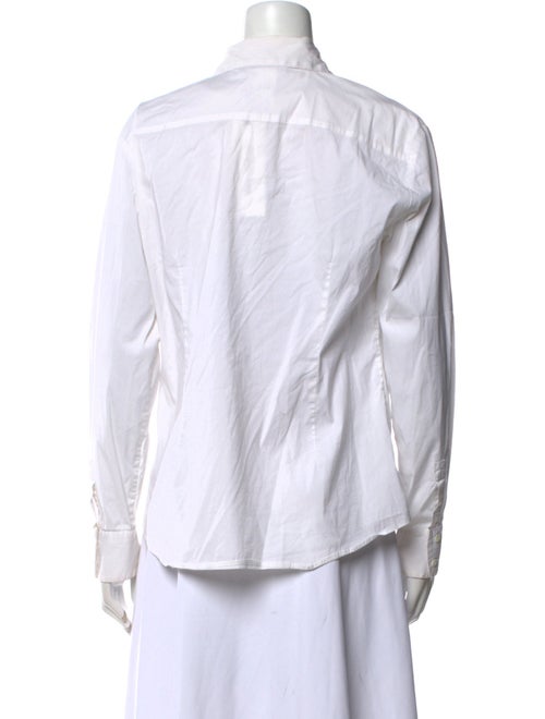 Max Mara Studio Long Sleeve Button-Up Top