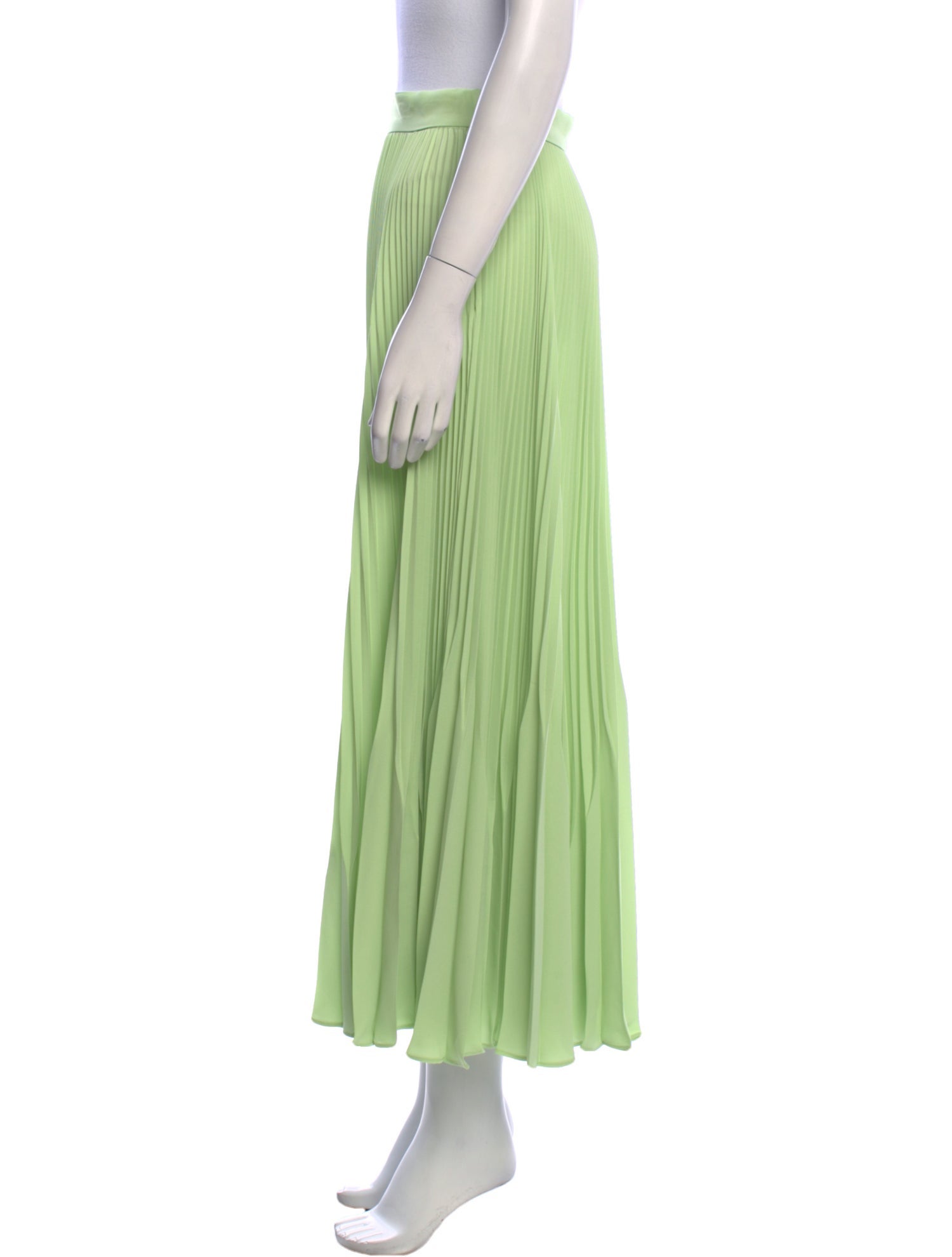 Max Mara Studio Mesh Accents Midi Length Skirt