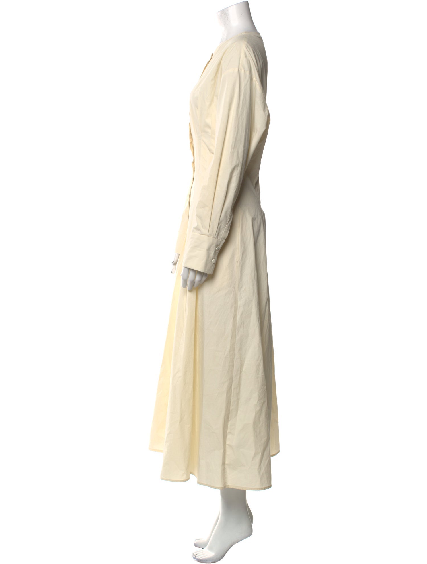 Max Mara Studio Crew Neck Long Dress