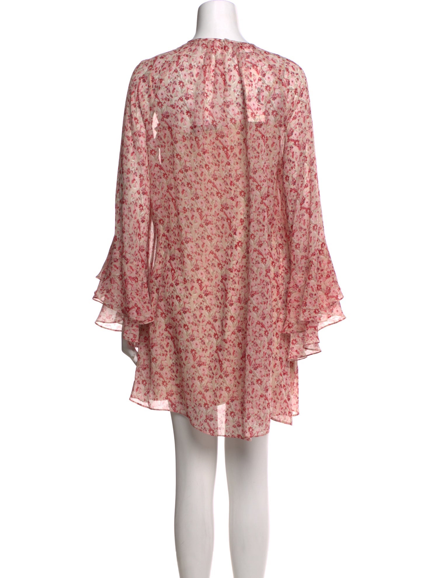 Max Mara Studio Floral Print Mini Dress