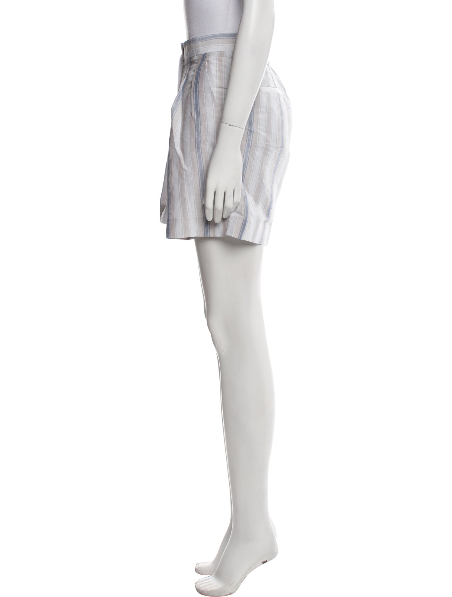 Max Mara Studio Striped Knee-Length Shorts