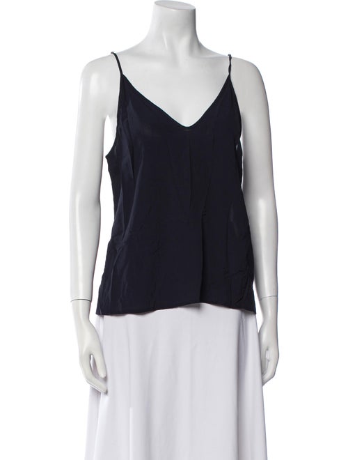 Max Mara Studio Silk Long Sleeve Button-Up Top