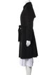 Max Mara Studio Virgin Wool Trench Coat