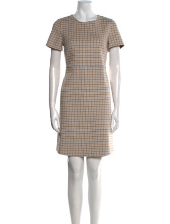 Max Mara Studio Virgin Wool Mini Dress