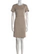 Max Mara Studio Virgin Wool Mini Dress