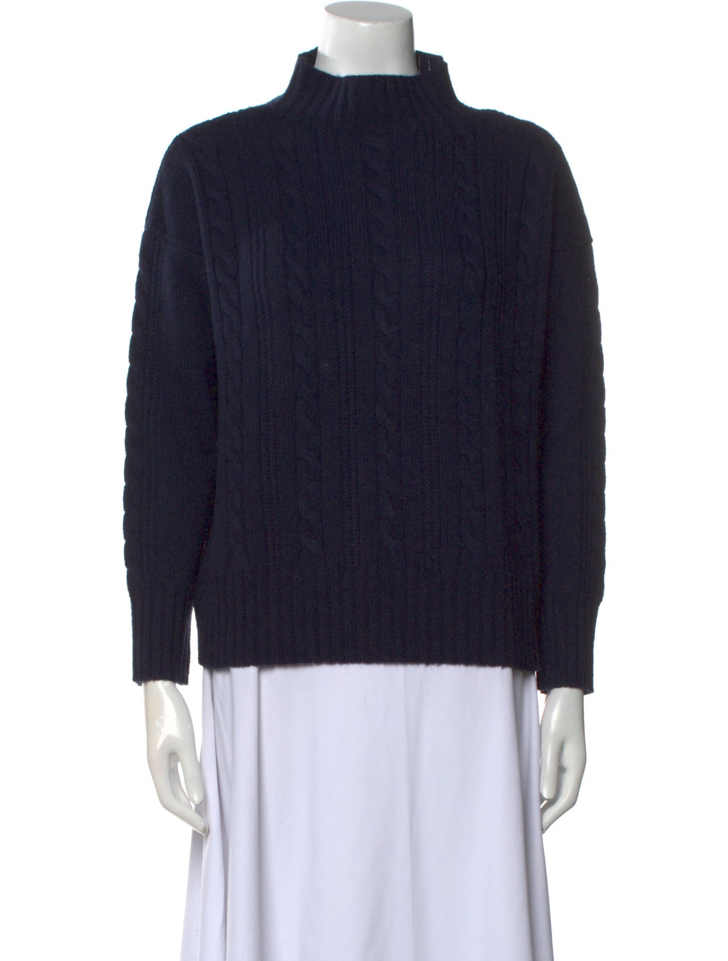 Max Mara Studio Mock Neck Sweater