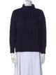 Max Mara Studio Mock Neck Sweater