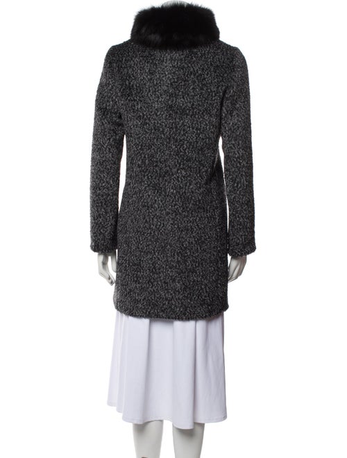 Max Mara Studio Alpaca Faux Fur Jacket