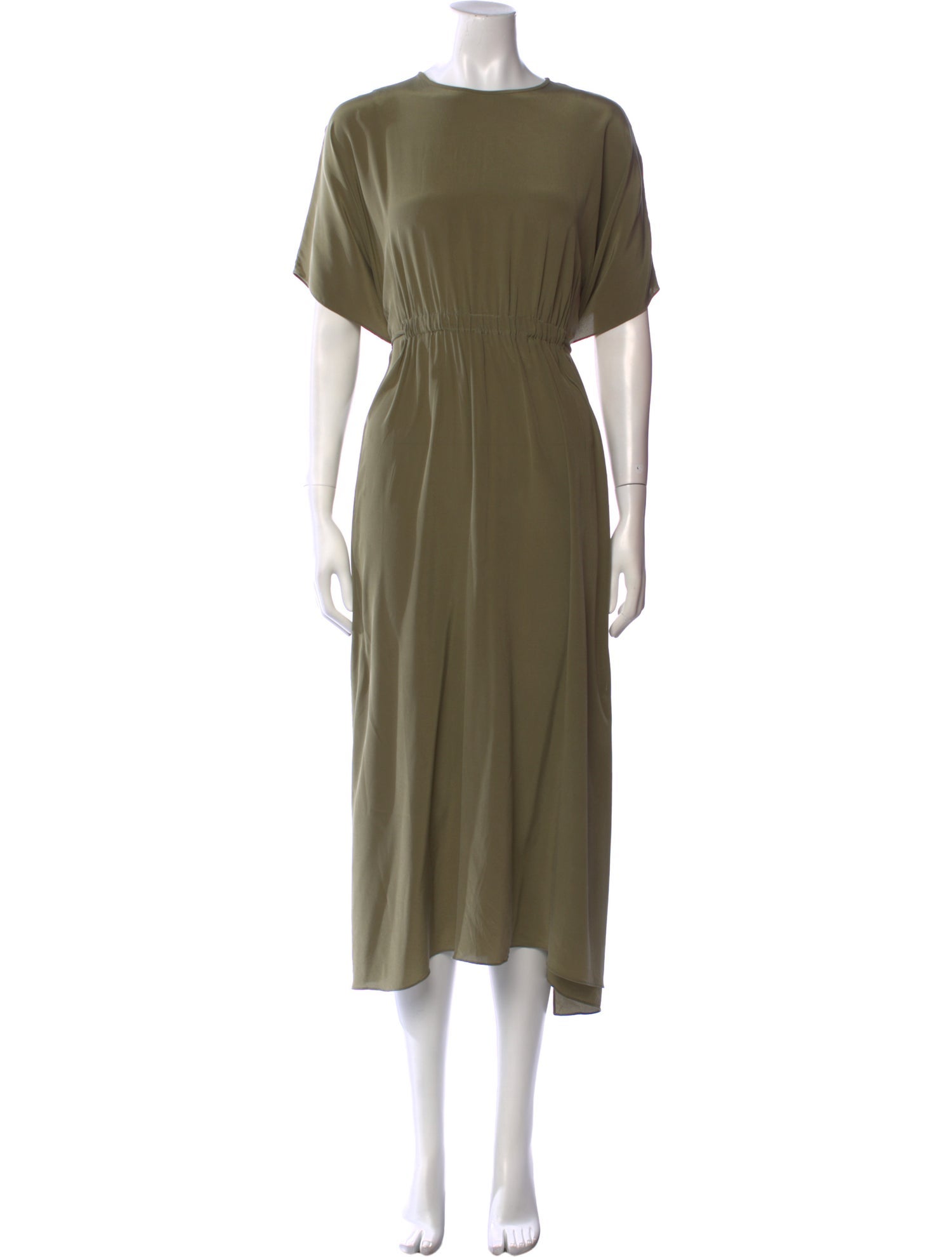 Max Mara Studio Crew Neck Long Dress