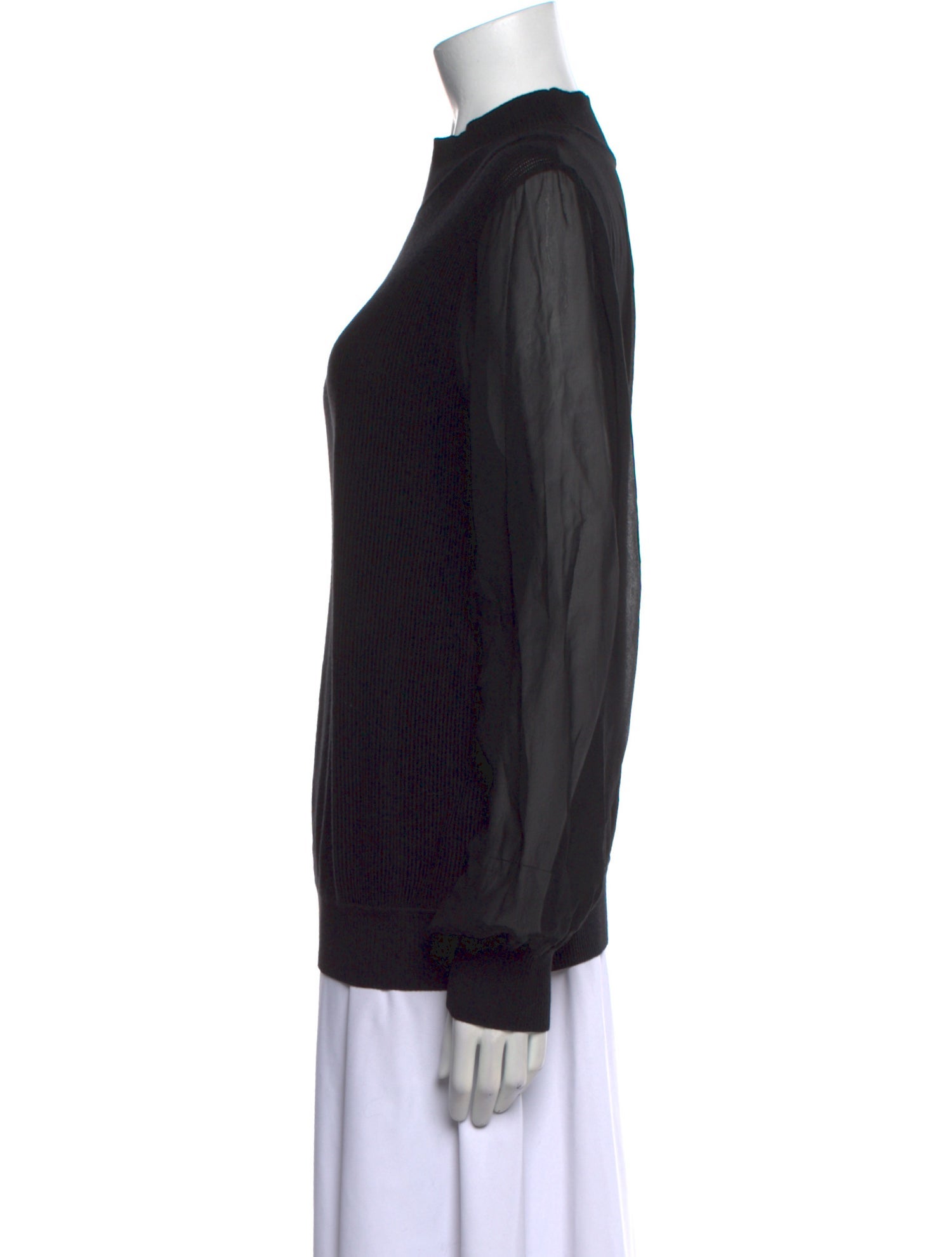 Max Mara Studio Mock Neck Sweater