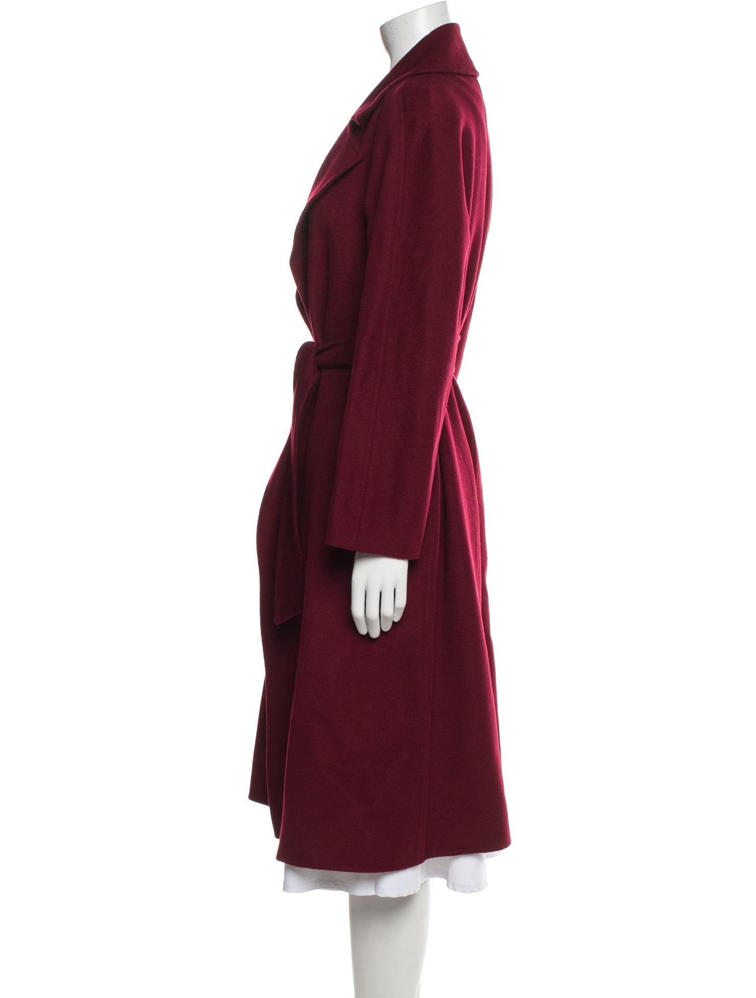 Max Mara Studio Virgin Wool Trench Coat