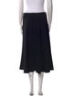 Max Mara Studio Pleated Accents Midi Length Skirt